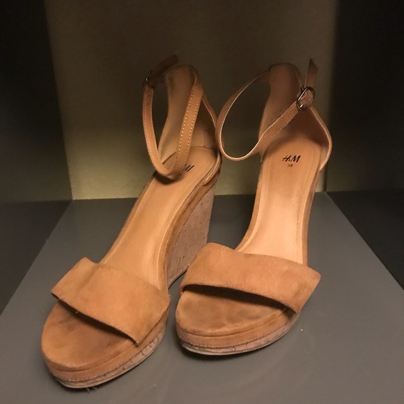 h&m wedge sandals